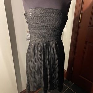 Black Express dress w sequin